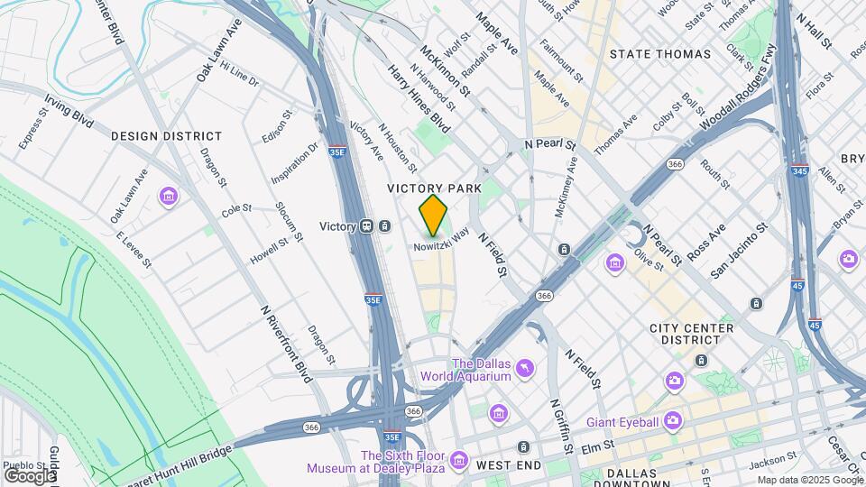 3038 Nowitzki Way Map and Location Details