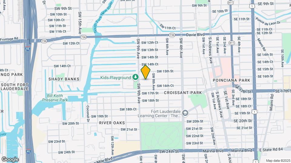 828 SW 16th St Map and Location Details