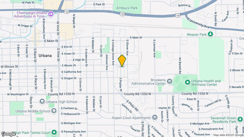 506 S Poplar St Map and Location Details
