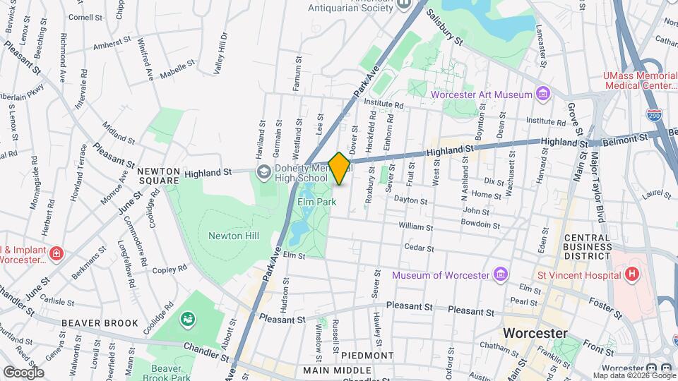 136 Russell St Map and Location Details