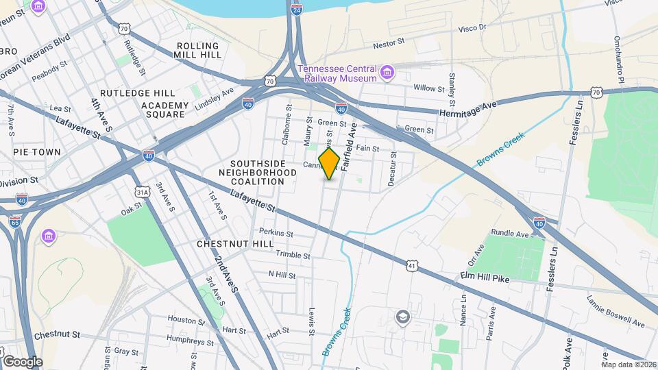 58 Robertson St Map and Location Details