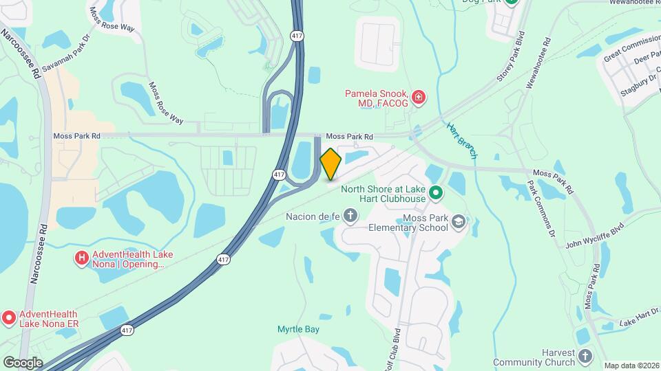 10608 Savannah Wood Ct Map and Location Details