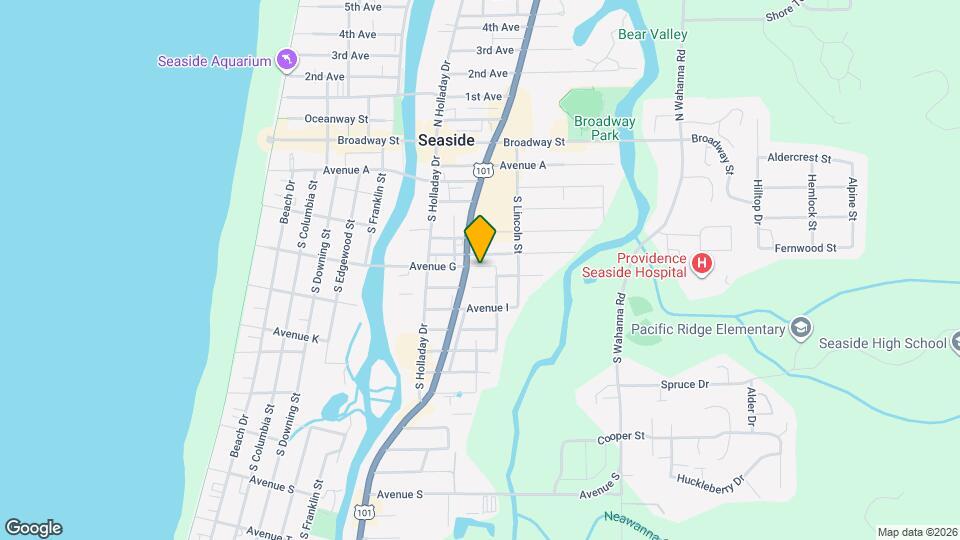 925 Avenue G Map and Location Details