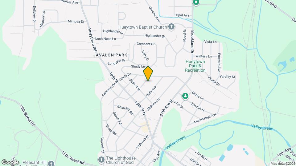 2031 30th Ave N Map and Location Details