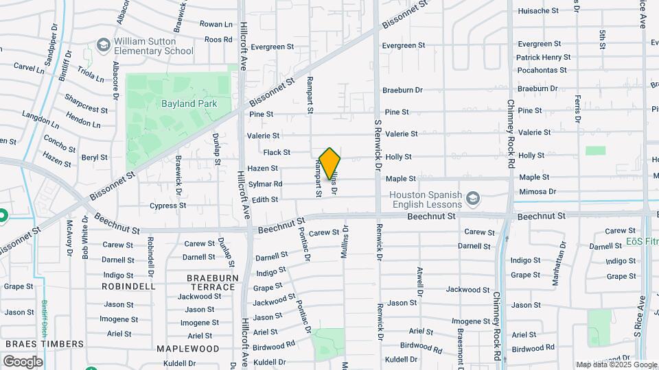 8106 Mullins Dr Map and Location Details