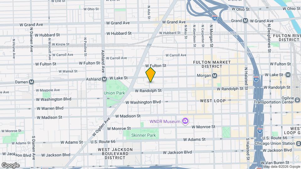 169 N Ada St Map and Location Details
