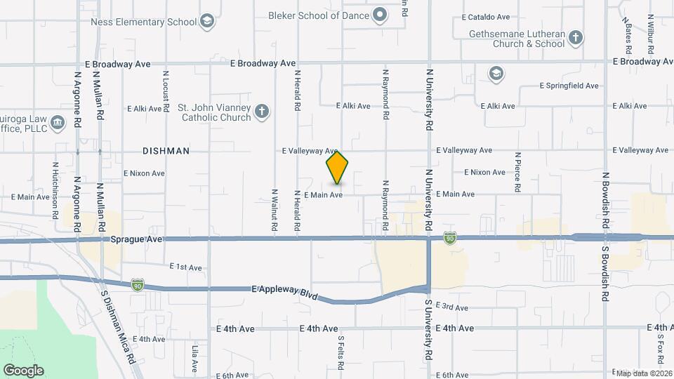 213 N Felts Rd Map and Location Details