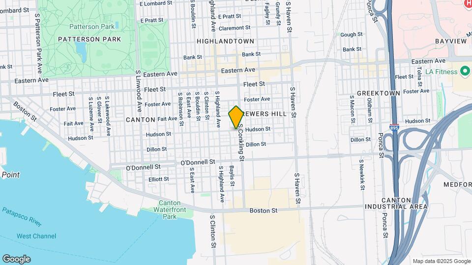 3507 Hudson St Map and Location Details