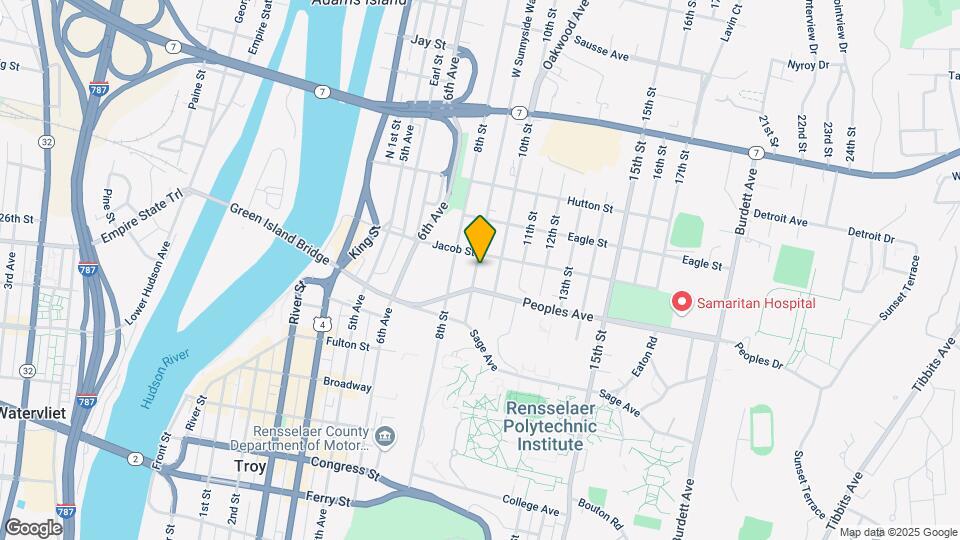 100 9th St Map and Location Details