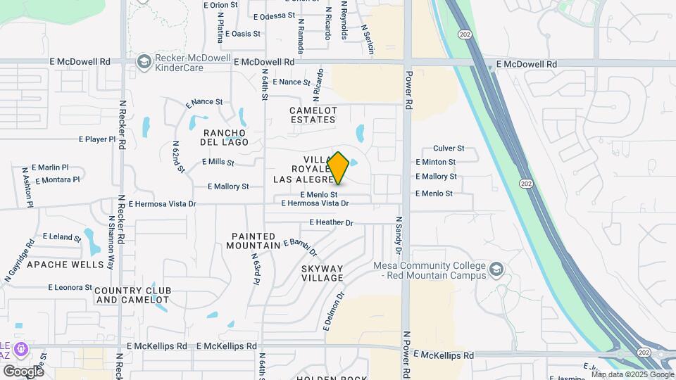 6564 E Menlo St Map and Location Details