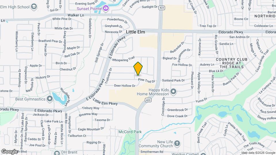 2673 Pine Trail Dr Map and Location Details