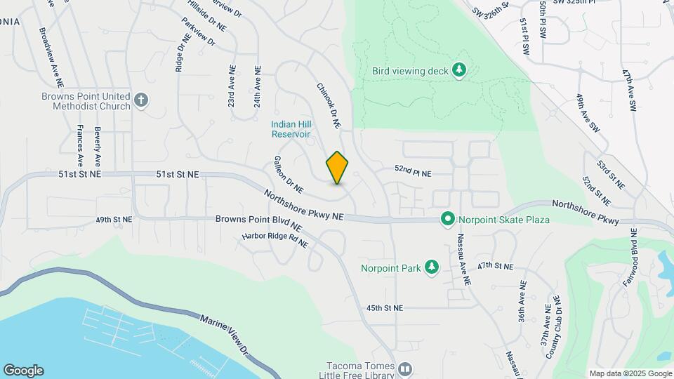 5016 W Orchard Glen Ct Map and Location Details
