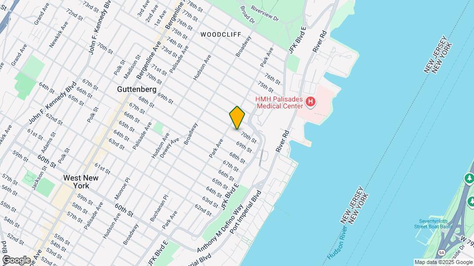 75 70TH ST, Unit 1 Map and Location Details