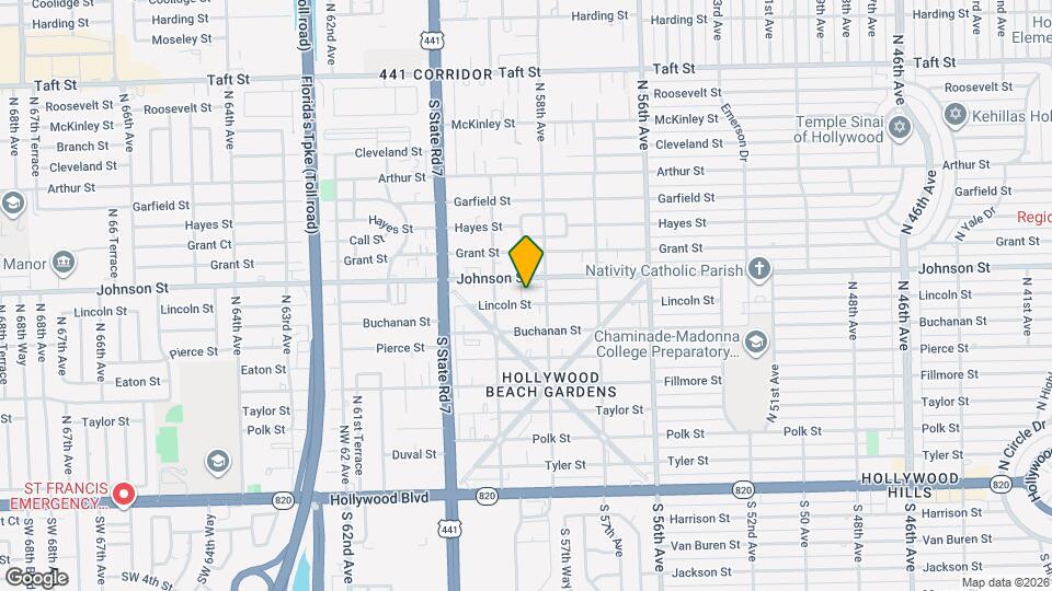 5815 Lincoln St, Unit B Mapa y Detalles de la Ubicación
