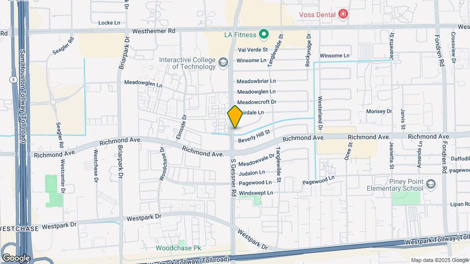 9655 Meadowland Dr Mapa y Detalles de la Ubicación