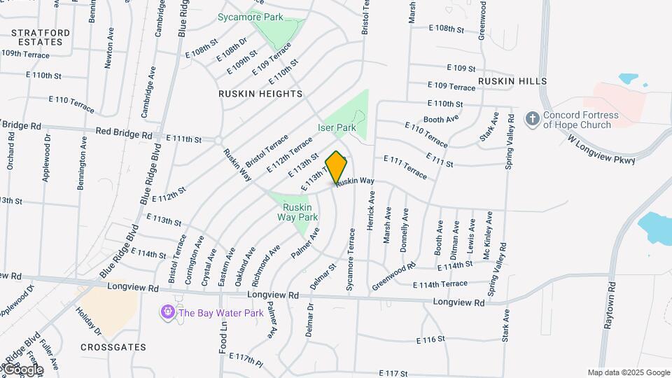 7801 Ruskin Way Map and Location Details