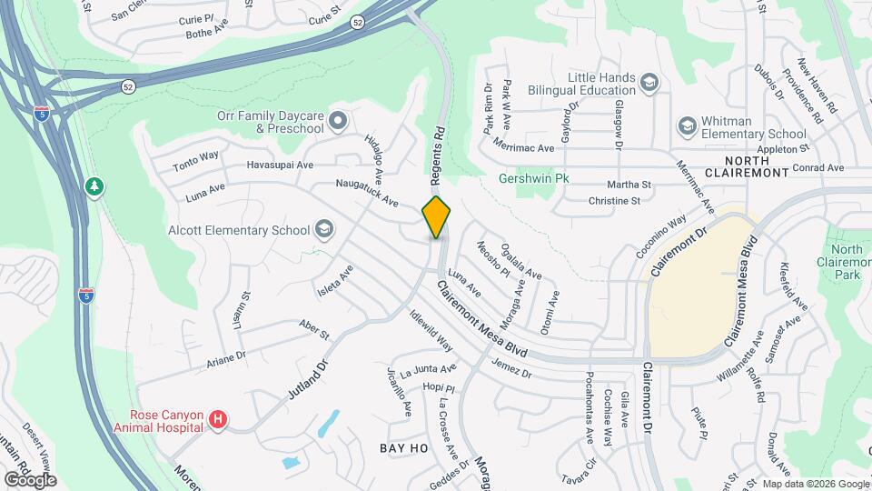 4791 Jutland Dr, Unit 4791 Map and Location Details