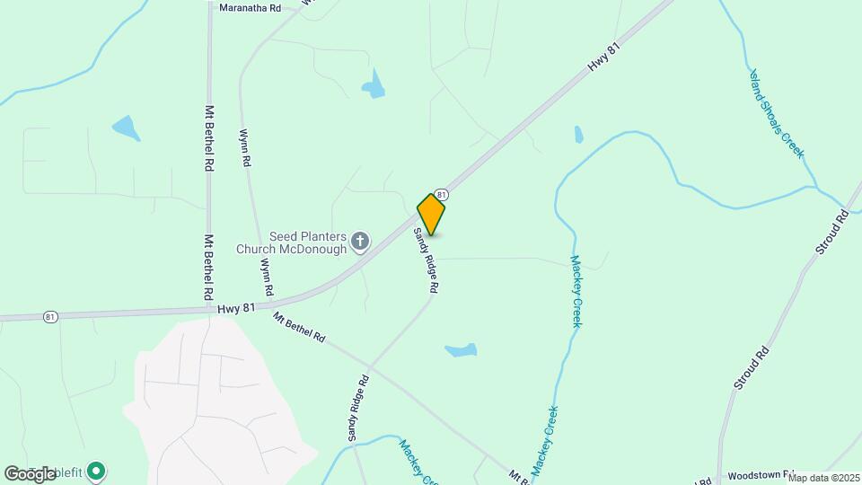 1034 Sandy Ridge Rd Map and Location Details