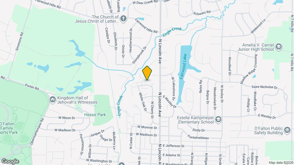 830 N Cherry St Map and Location Details