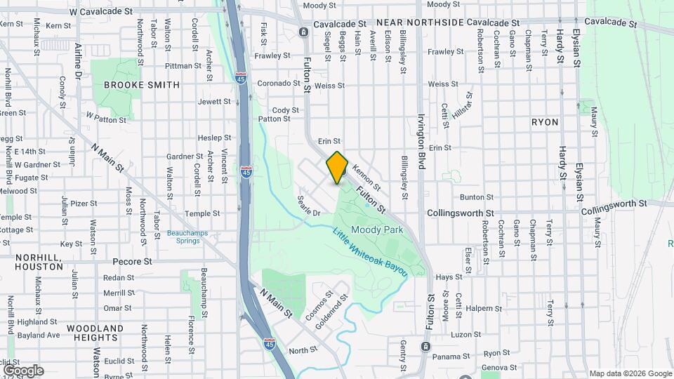3815 Baden St Map and Location Details