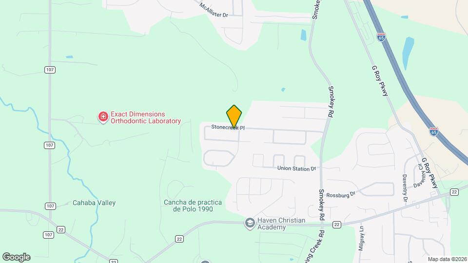 247 Stonecreek Pl Mapa y Detalles de la Ubicación