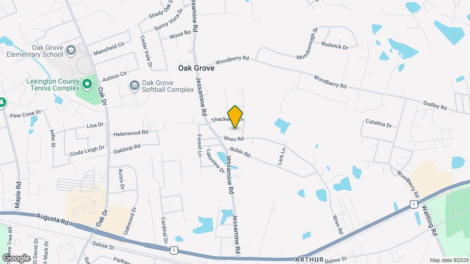 105 Landford Ct Map and Location Details