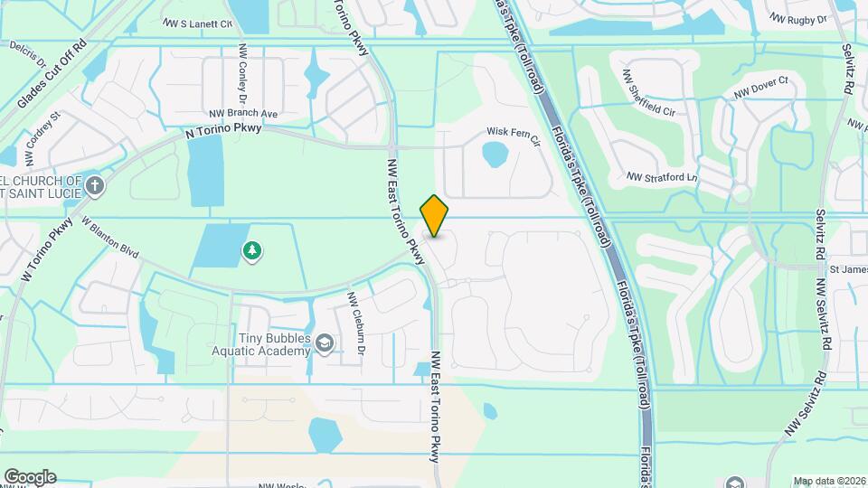 2900 NW Treviso Cir Map and Location Details