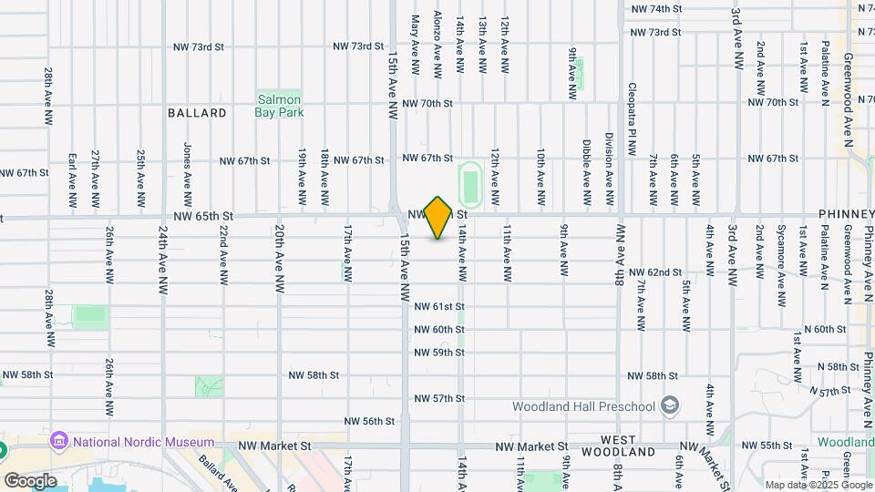 1423 NW 64th St Map and Location Details