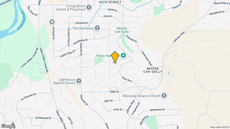 2320 W Foothills Dr Mapa y Detalles de la Ubicación