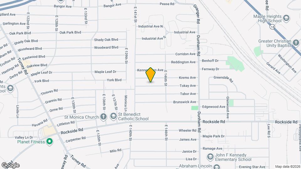 14315 Tokay Ave Map and Location Details