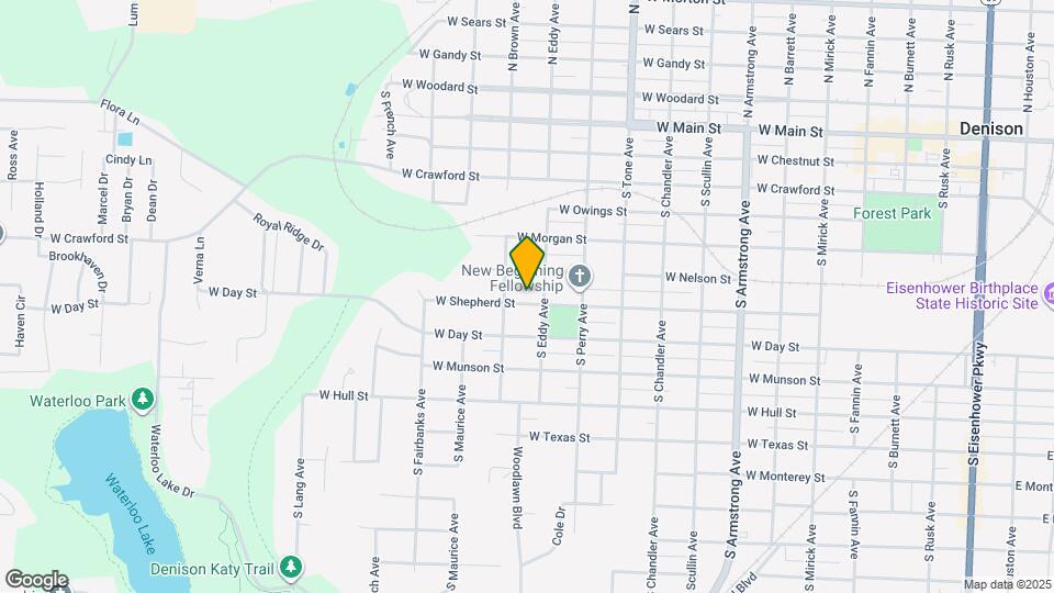 1313 W Shepherd St Map and Location Details