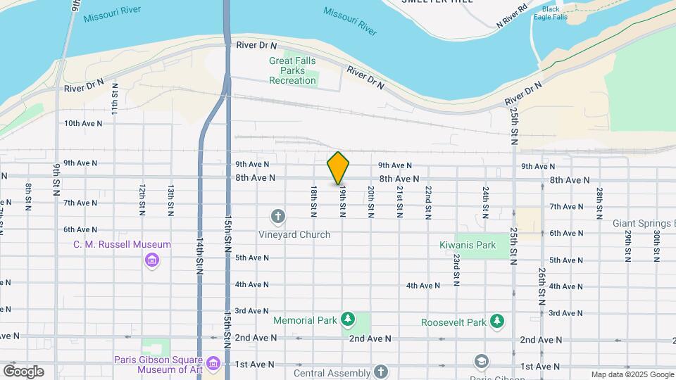 712 19th St N Map and Location Details