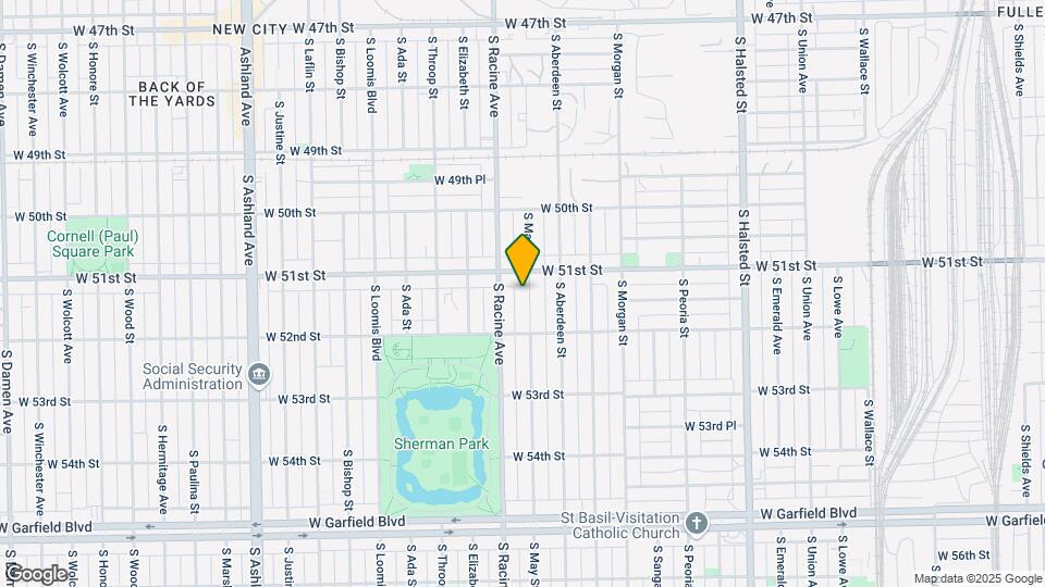 5118 S May St Mapa y Detalles de la Ubicación