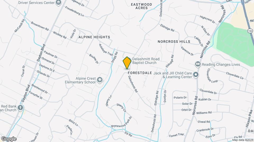 590 Strong Ave Map and Location Details