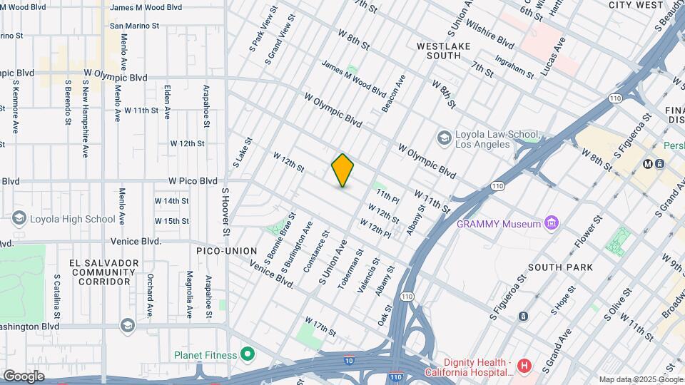 1646 W 12th St Map and Location Details
