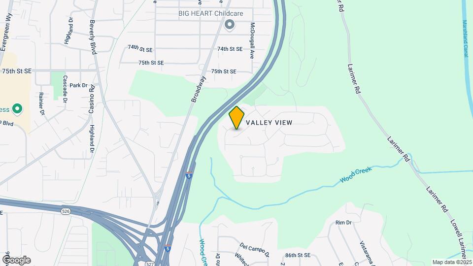 7805 Timber Hill Dr Map and Location Details