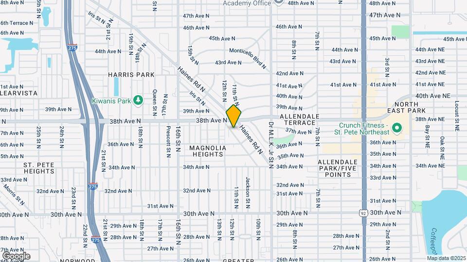 3653 Iris St N Map and Location Details