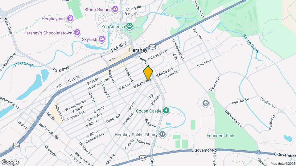 26 W Areba Ave, Unit 22 W Areba 2w Map and Location Details