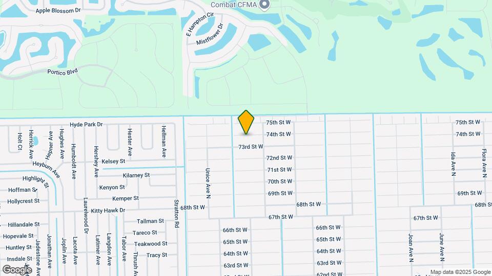 3411 74th St W Map and Location Details
