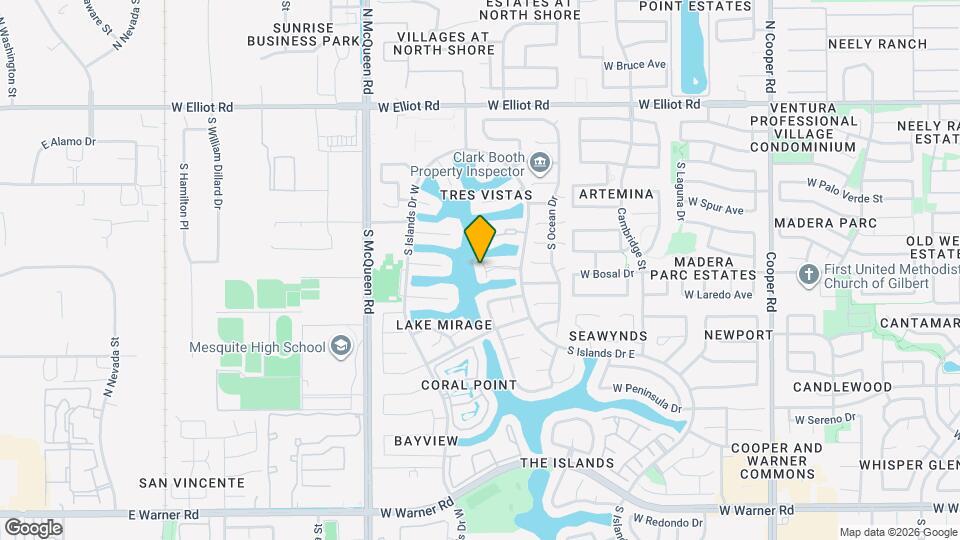 1362 W Windrift Way Map and Location Details