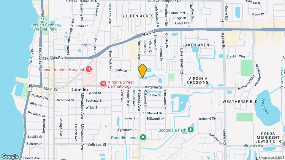 821 Patricia Ave, Unit # 102 Map and Location Details