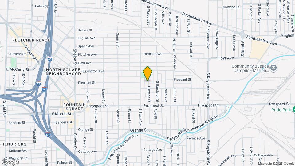 916 Dawson St Map and Location Details