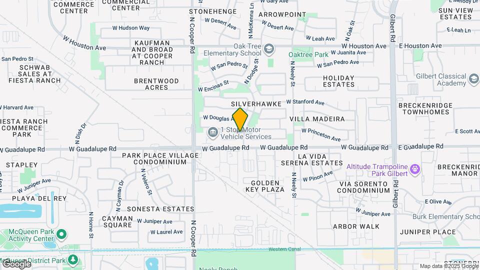 855 N Quail Ln Map and Location Details