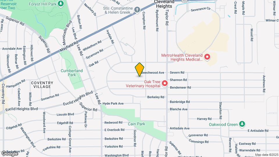 3349 Altamont Rd Map and Location Details