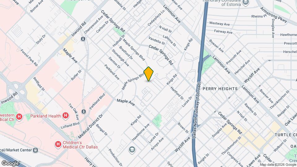 2824 Minert St Map and Location Details