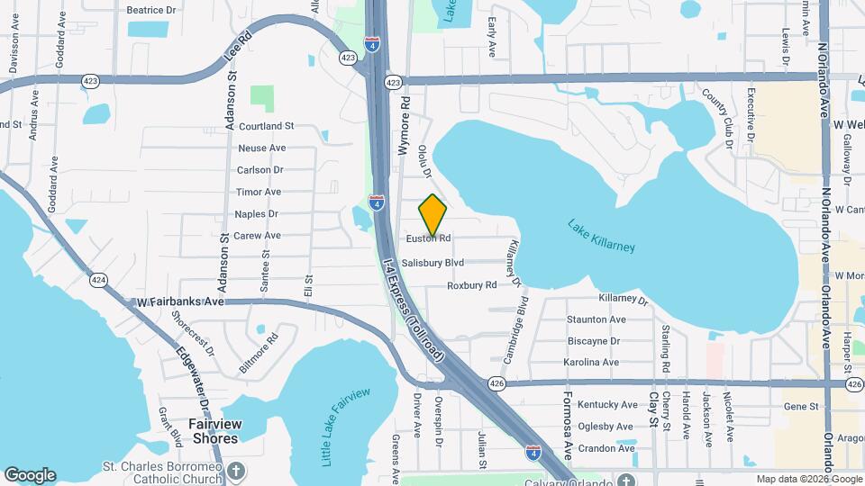 2580 Euston Rd Map and Location Details