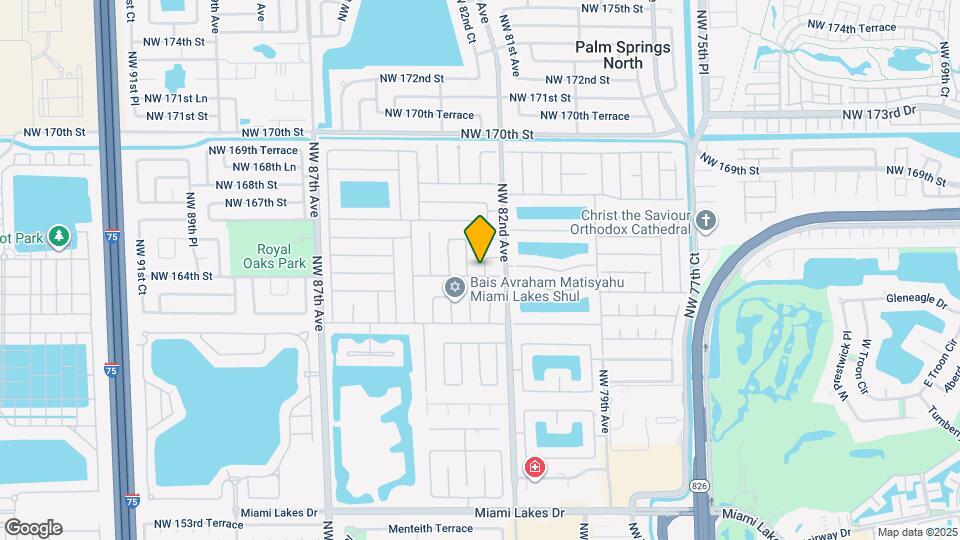 16400 NW 82nd Ct Map and Location Details