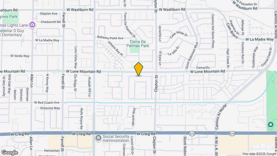 2205 Meadow Green Ave Mapa y Detalles de la Ubicación