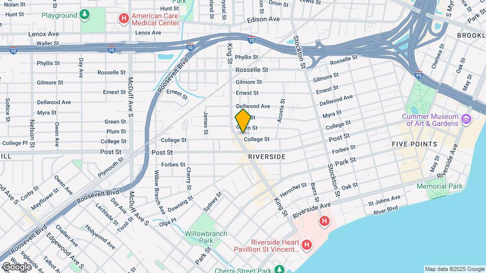 2703 College St Map and Location Details