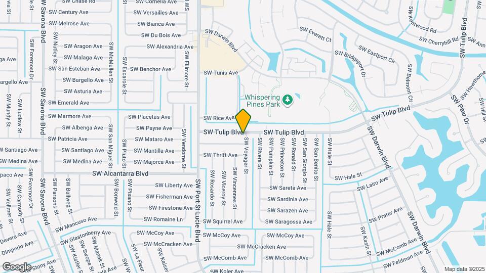 802 SW Tulip Blvd Map and Location Details